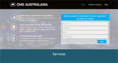 Desktop Screenshot of cmsaustralasia.com
